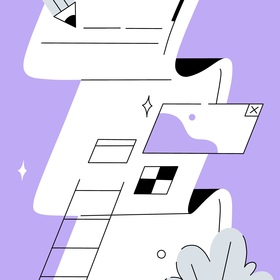 Открытки для корпоративного портала Movavi