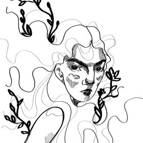 черно-белая графика