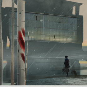 Человек с чемоданом