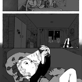 комикс "полёт"