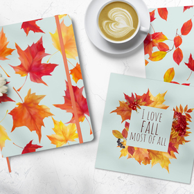 Золотой набор иллюстраций и паттернов