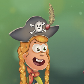 Персонажи для игры "Пираты"