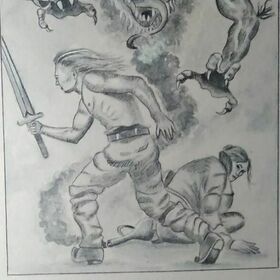 Страничка коллекционного издания по книге "The witcher""