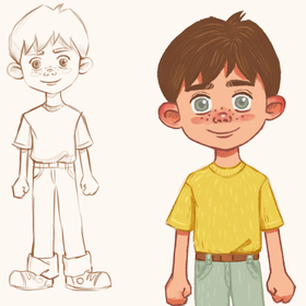 Персонаж для детской книжки