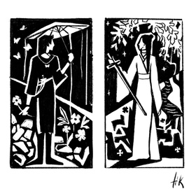 Черно-белая графика