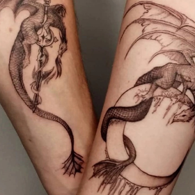 Эскиз для тату