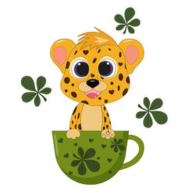 Принты с забавными зверятами