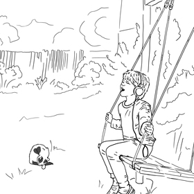 Line Art иллюстрации 