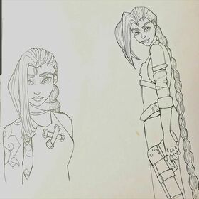 Карандашный скетч 