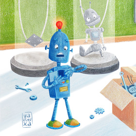 История робота