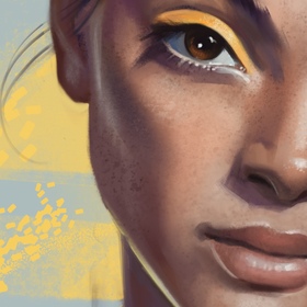 Портреты для марафона Colorfull_art