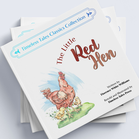 Обложка "Маленькая красная курочка"