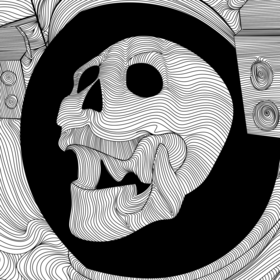 оп-арт космос