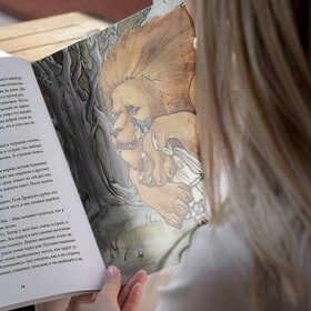 Фрагмент оформления книги "Волшебник страны Оз"