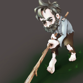 Концепт арт персонажа 