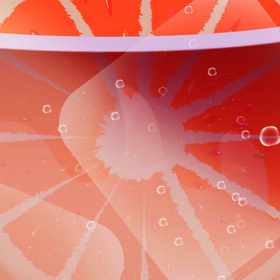 Красный коктейль