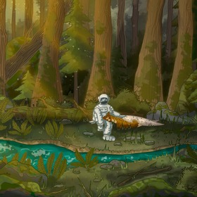 В глубине леса