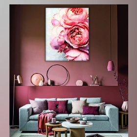 PEONIES_полигональная графика