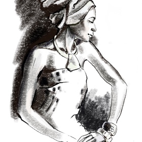 Потрет незнакомки в челме