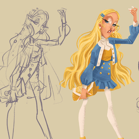 Дизайн персонажей 