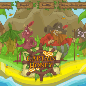 Дизайн игрового пиратского сайта