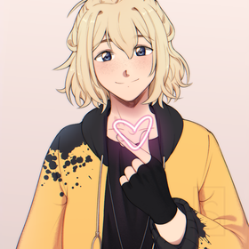 Портреты по пояс в аниме стилистике