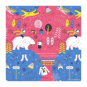 Принт "Север"