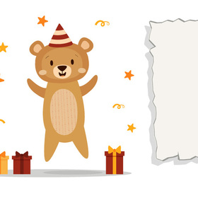 Детское мобильное приложение, вектор