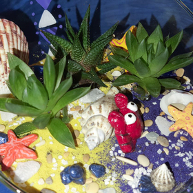 Украшения для флорариумов.