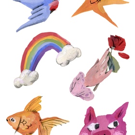 Солнечные стикеры☀️