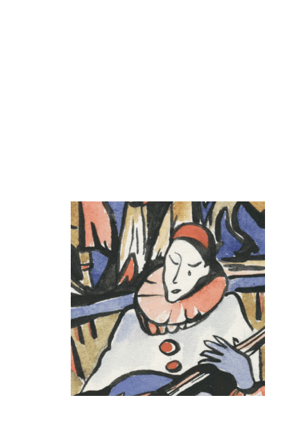 Иллюстрации к пьесе А. Блока "Балаганчик"