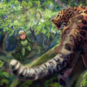 арты к игре «Ориентир: по следам леопарда»