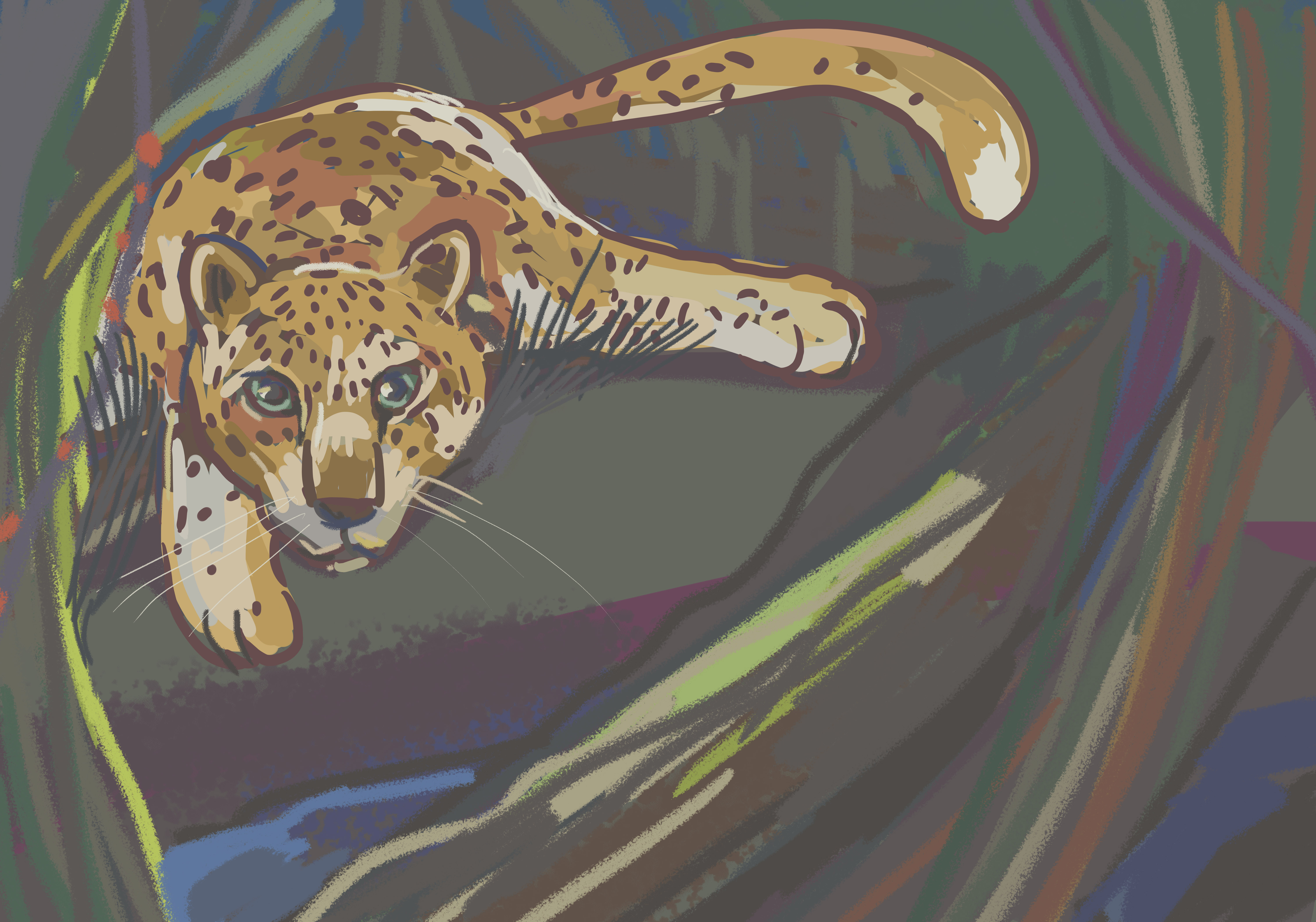 арты к игре «Ориентир: по следам леопарда»