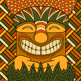 Polynesian tiki