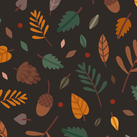 Набор осенних паттернов