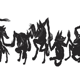 Плакат «Танец волков»