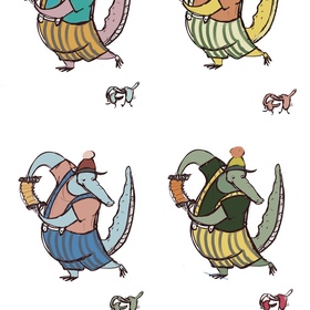 Работа над персонажем