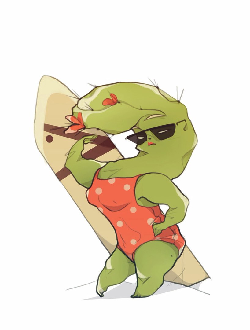 кактусы Катюха и Кирюха