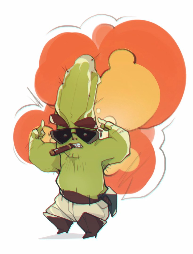 кактусы Катюха и Кирюха