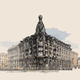 создание иллюстраций для журнала.