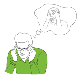 Зарисовка-комикс про гештальт терапию 