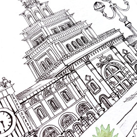 Архитектурные зарисовки