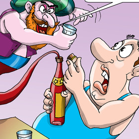 Анекдоты с карикатурами