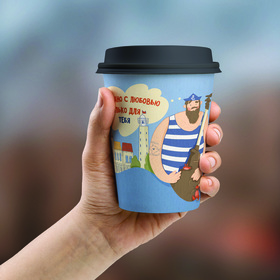 Дизайн стаканчика кофе