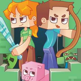 Minecraft для пригласительных и открыток