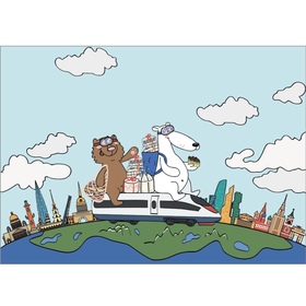 Фирменный стиль. Персонажи для кондитерской фабрики