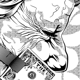 Силуэтная гравюра