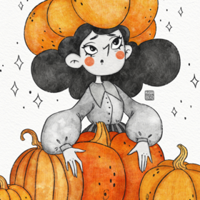 "Ой-ой" и "Фея" - Инктобер 2022 - Masha BGD