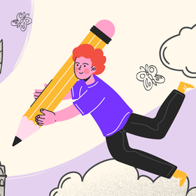 Векторные иллюстрации для школы рисования