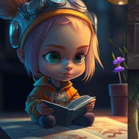 Придуманные Сказочные персонажи в заданном стиле